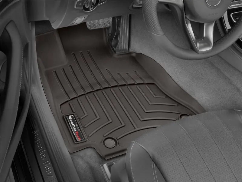 Weathertech Front Floorliner – 2016+ Jaguar F-Type – Cocoa Color 1
